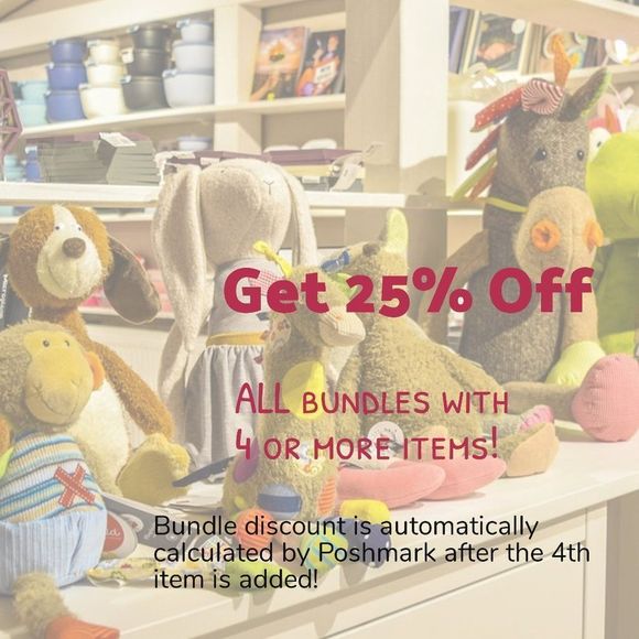 Bundle Sale - Get a 25% Discount on All Bundles Including 4 or More Items! Wow - Picture 1 of 1